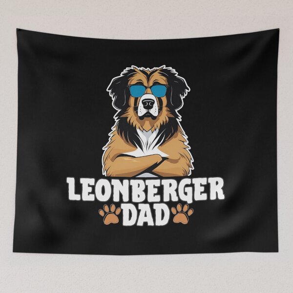 Item preview, Leonberger Dad – Strong, Majestic & Loyal designed and sold by GoodyPaws.