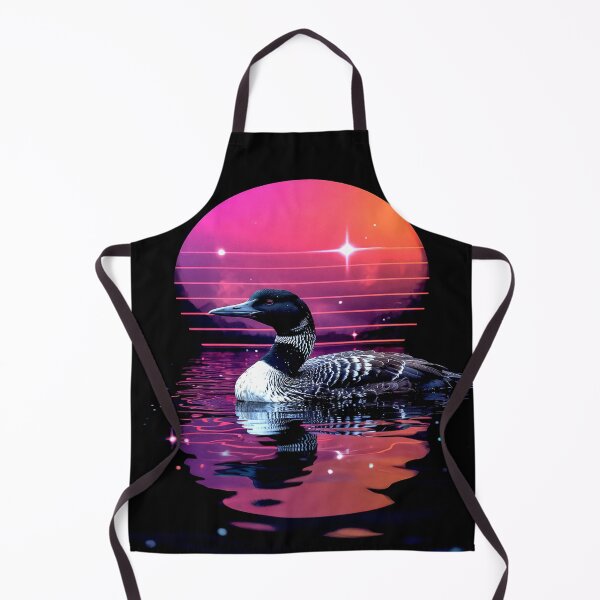 Item preview, Synthwave Loon: Cosmic Waters at Dusk designed and sold by Exodoi.