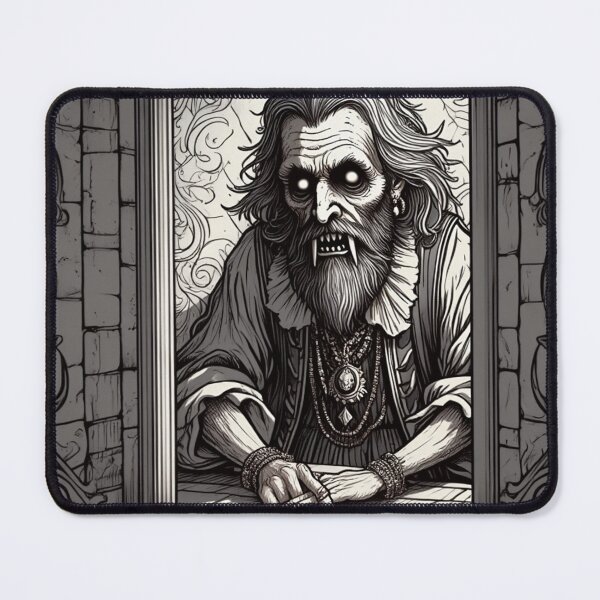 Item preview, Evil vampire standing staring at you designed and sold by Vintage Designs +.