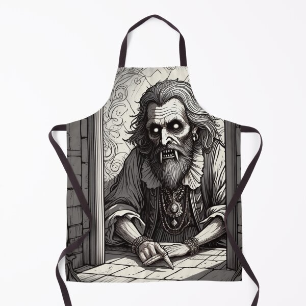 Item preview, Evil vampire standing staring at you designed and sold by Vintage Designs +.