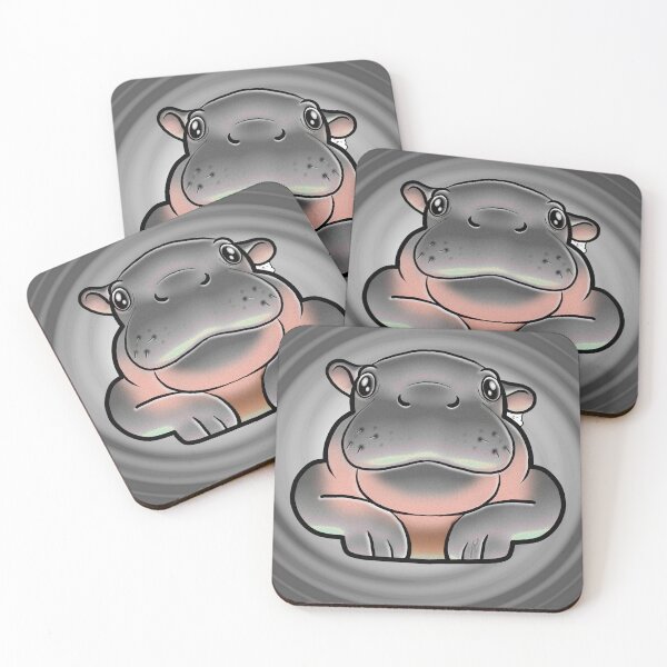 Item preview, TRY...LITTLE HIPPO IN THE RABBIT'S HEAD V4 designed and sold by TRYaDOO.