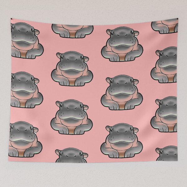 Item preview, TRY...LITTLE HIPPO IN THE RABBIT'S HEAD V4 designed and sold by TRYaDOO.