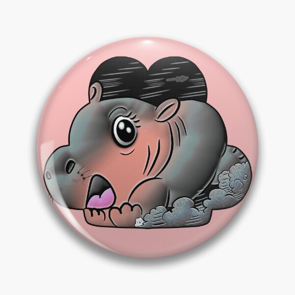 Item preview, TRY...LITTLE HIPPO IN THE RABBIT'S HEAD V5 designed and sold by TRYaDOO.