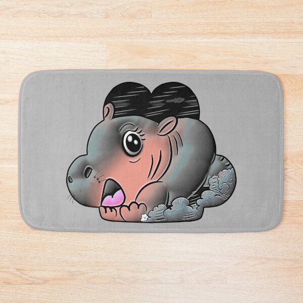 Item preview, TRY...LITTLE HIPPO IN THE RABBIT'S HEAD V5 designed and sold by TRYaDOO.