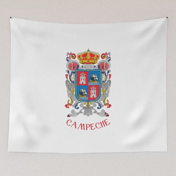 Artikelvorschau, Wappen Campeche, Mexiko entworfen und verkauft von jeshands.