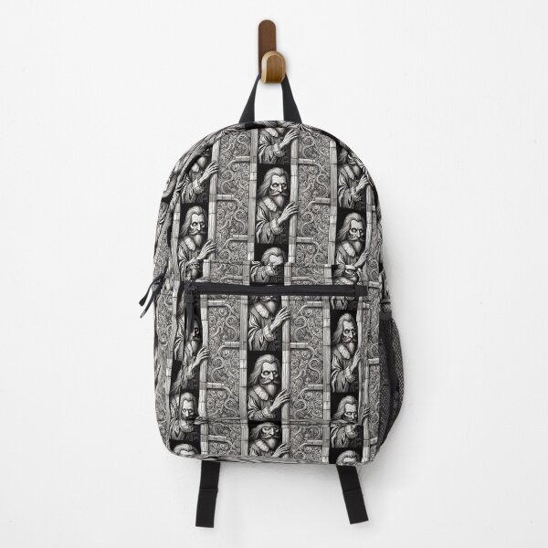 Item preview, f An old, creepy man from the middle ages standing staring at you designed and sold by Vintage Designs +.