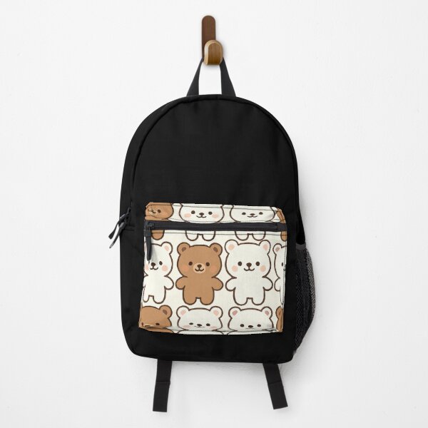 Item preview, Happy Cute White And Brown Bears designed and sold by YnMstudio25.