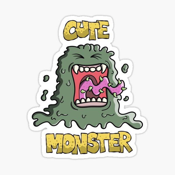 Artikel-Vorschau von Süßes Monster - 4, designt und verkauft von IamVNM.