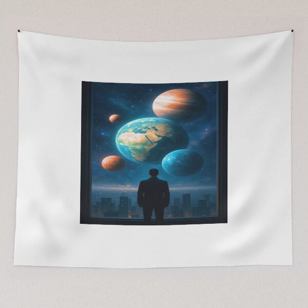 Item preview, Man & Planets - Life designed and sold by quantum X.