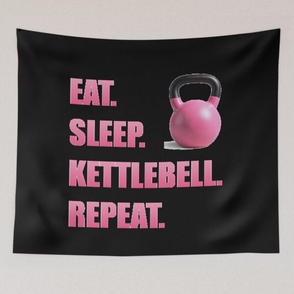 Item preview, Eat. Sleep. Kettlebell. Repeat. designed and sold by TesterTees.