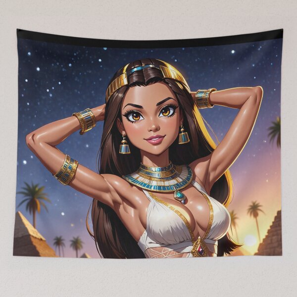 Item preview,  Beautiful Ancient Egyptian Priestess artwork designed and sold by Vintage Designs +.