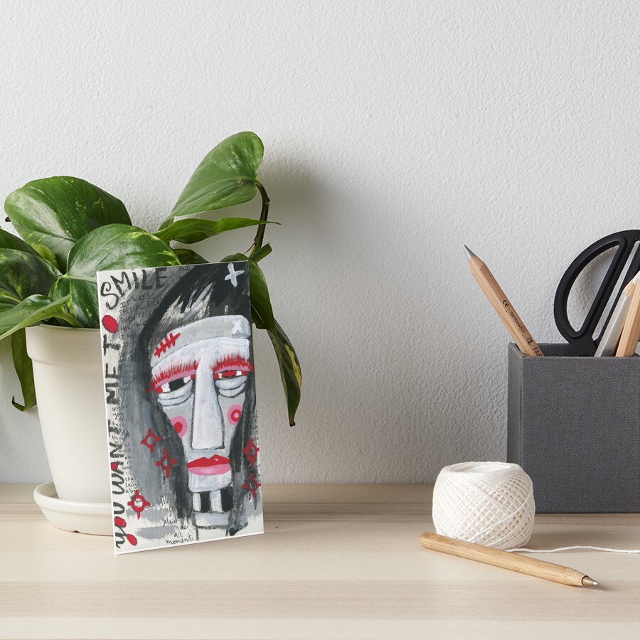 Item preview, Art Board Print designed and sold by studiobloknote.