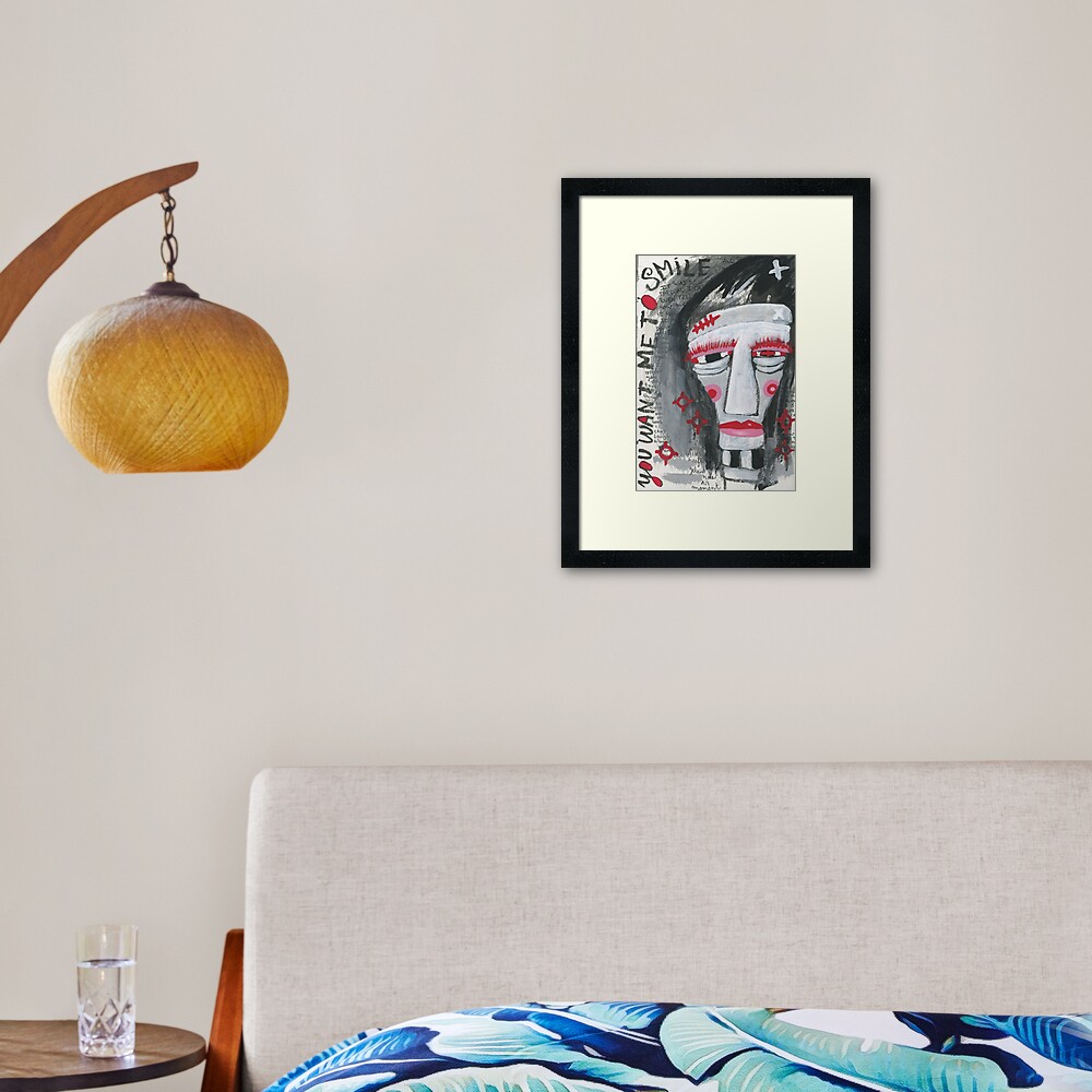 Item preview, Framed Art Print designed and sold by studiobloknote.