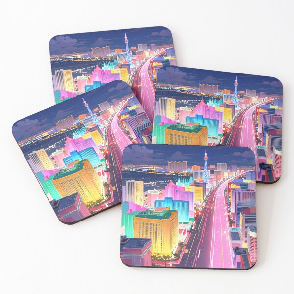 Item preview, Las Vegas by Night- Nevada, USA designed and sold by Worldscape Wonders.
