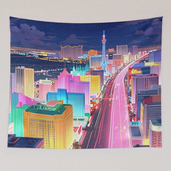 Item preview, Las Vegas by Night- Nevada, USA designed and sold by Worldscape Wonders.