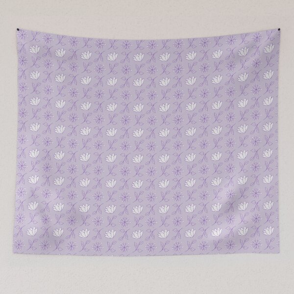 Item preview, Lavender Wallflowers designed and sold by Laura Redden.