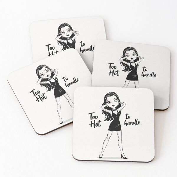 Item preview,  Too Hot to Handle motivational designed and sold by Vintage Designs +.