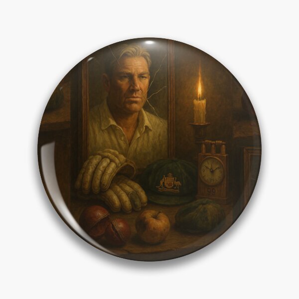 Item preview, Shane Warne designed and sold by Paul Louis Villani.