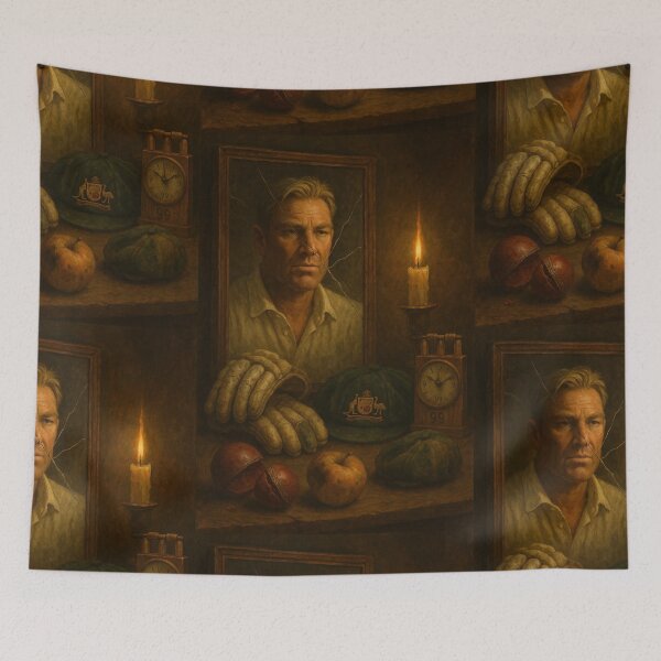 Item preview, Shane Warne designed and sold by Paul Louis Villani.