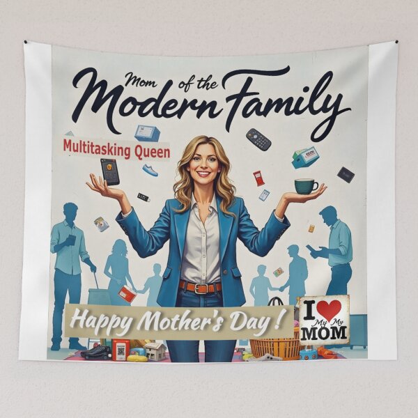 Item preview, Mother's Day - Modern Mom Poster  designed and sold by nhk999.
