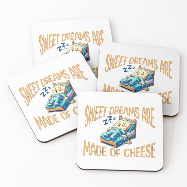 Item preview, Sweet dreams are made of cheese designed and sold by BigfeetLittlepaws.