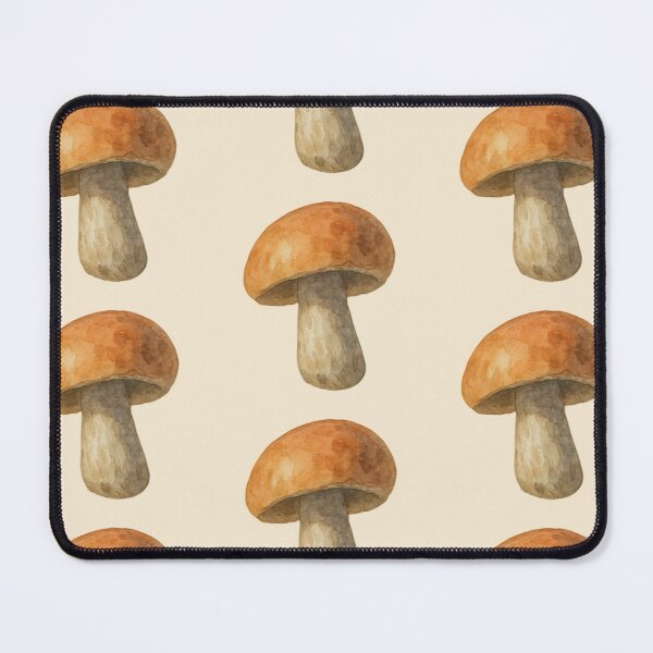 Item preview, Watercolor Illustration of a Porcini Mushroom designed and sold by Aakame.