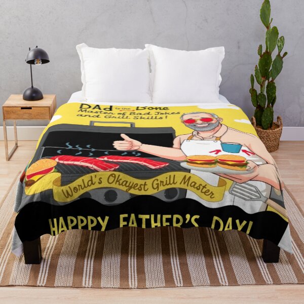 Item preview, Happy Father’s - Master of Grill Skills Poster designed and sold by nhk999.