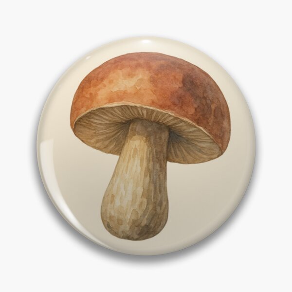 Item preview, Watercolor Illustration of a Porcini Mushroom 2 designed and sold by Aakame.