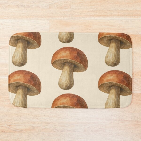 Item preview, Watercolor Illustration of a Porcini Mushroom 2 designed and sold by Aakame.