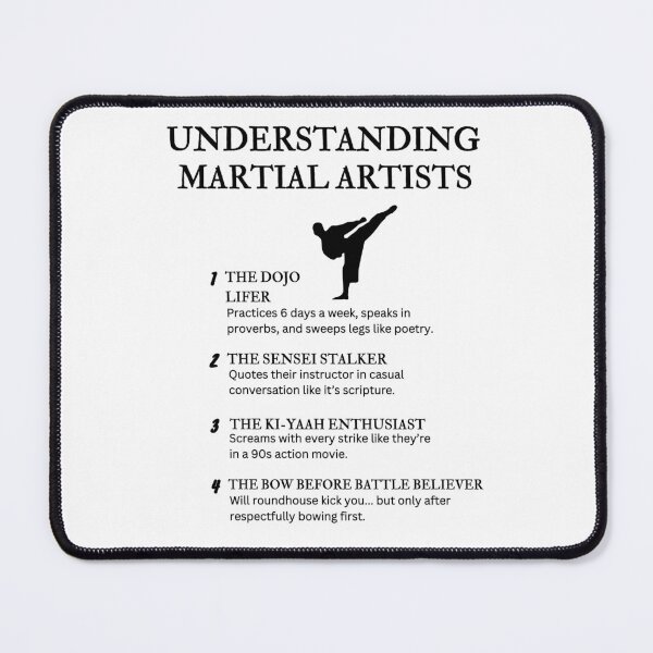 Item preview, Understanding Martial Artists – Funny Dojo Life Humor for Fighters designed and sold by PsyFlow35.