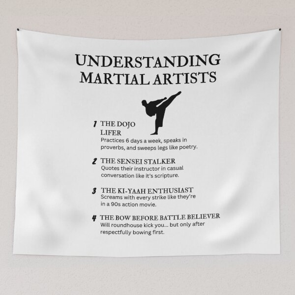 Item preview, Understanding Martial Artists – Funny Dojo Life Humor for Fighters designed and sold by PsyFlow35.