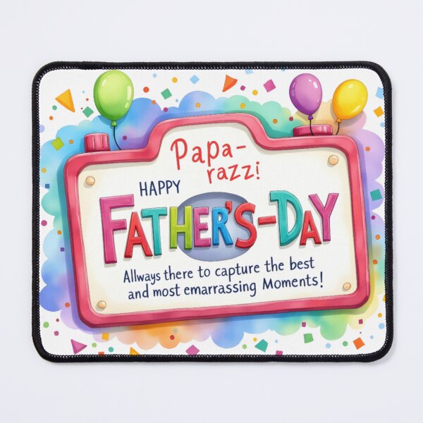 Item preview, Happy Father’s Day: Papa-razzi Retro Poster designed and sold by nhk999.