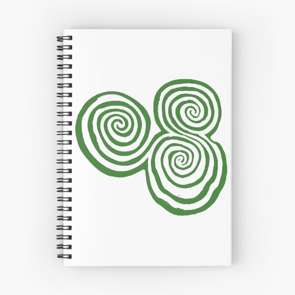 Item preview, Ancient Spirals of Newgrange designed and sold by Angry Swan Designs.