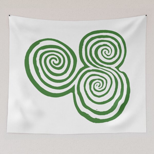 Item preview, Ancient Spirals of Newgrange designed and sold by Angry Swan Designs.