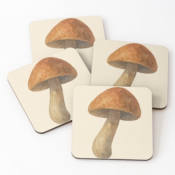 Item preview, Watercolor Illustration of a Porcini Mushroom 3 designed and sold by Aakame.