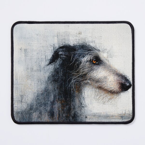 Item preview, Scottish deerhound in the mist designed and sold by aghnadarragh.