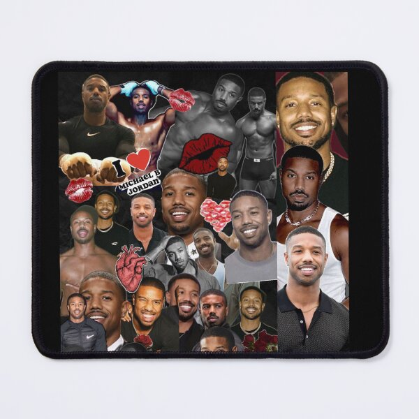 Item preview, Michael B. Jordan photo collage designed and sold by Littlerosaa.