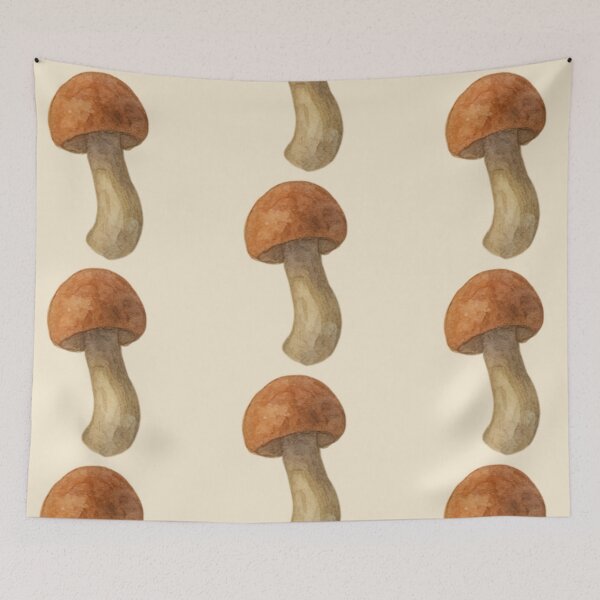Item preview, Watercolor Illustration of a Porcini Mushroom 4 designed and sold by Aakame.
