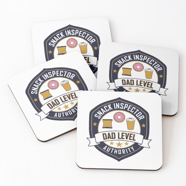 Item preview, Snack Inspector Dad Level Authority designed and sold by FlashCraft Design.