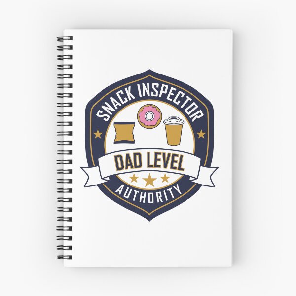 Item preview, Snack Inspector Dad Level Authority designed and sold by FlashCraft Design.