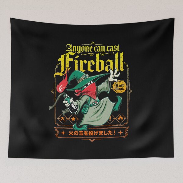Item preview, Fun Wizard Anyone Can Cast Fireball Not a Fireball, Just Warm Vibes! designed and sold by Har-vee.
