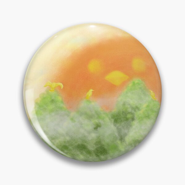 Item preview, A bird sunrise at a deep forest designed and sold by greenPQBstudio.