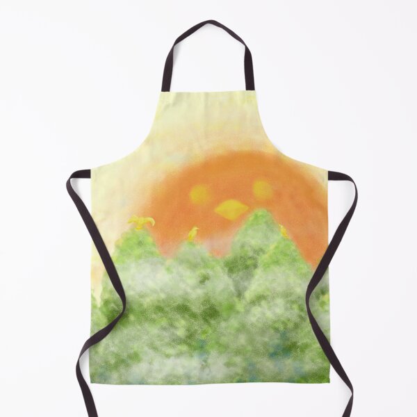 Item preview, A bird sunrise at a deep forest designed and sold by greenPQBstudio.