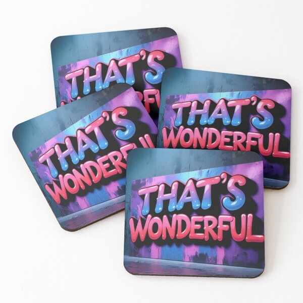 Item preview, That's Wonderful 6 designed and sold by Zeir Shop.