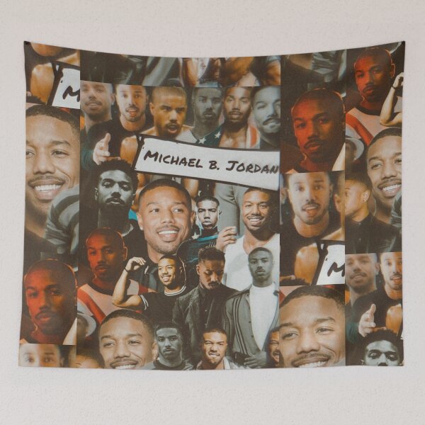 Item preview, Michael B. Jordan photo collage  designed and sold by Littlerosaa.
