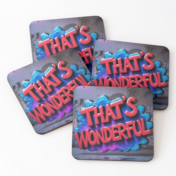 Item preview, That's Wonderful 8 designed and sold by Zeir Shop.