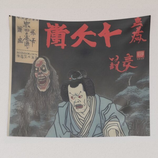 Item preview, retro japanese horror designed and sold by aliraweb.