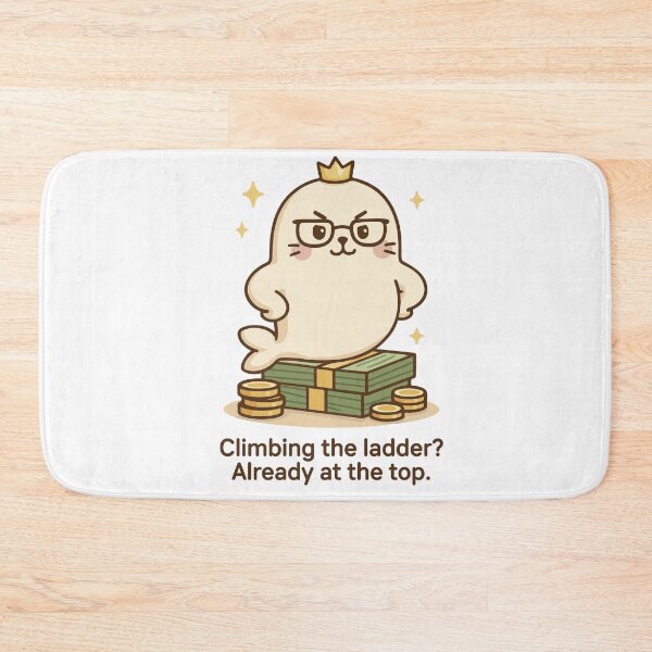 Item preview, ENTJ kawaii seal – taking over the world with strategy and style designed and sold by SealSquad.