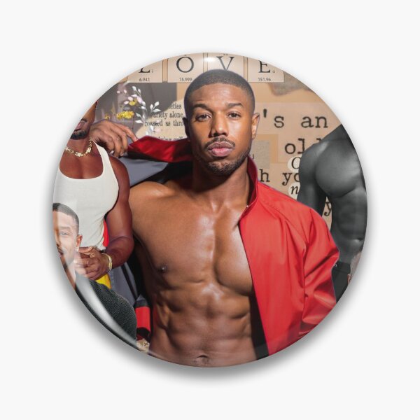 Item preview, Michael B. Jordan photo collage  designed and sold by Littlerosaa.