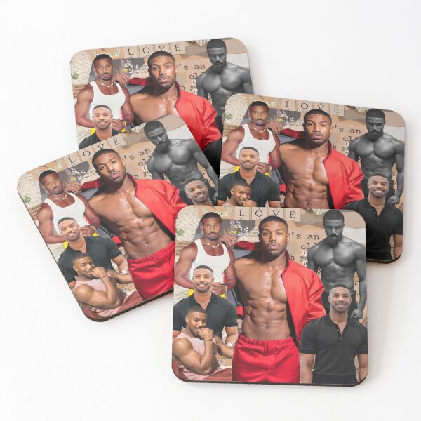 Item preview, Michael B. Jordan photo collage  designed and sold by Littlerosaa.